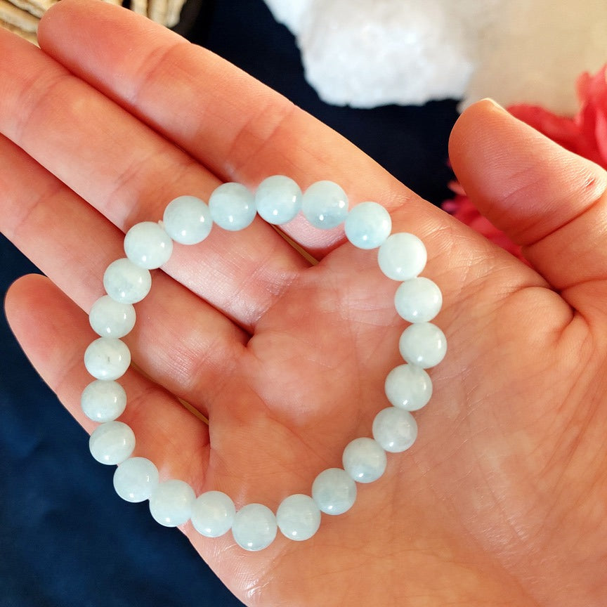 Bracelet aigue-marine