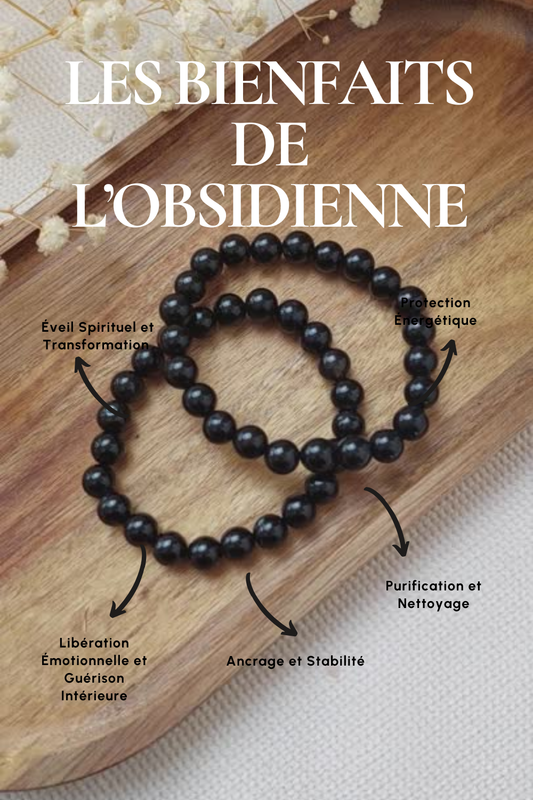 Obsidienne noire : Vertus et usages en lithothérapie