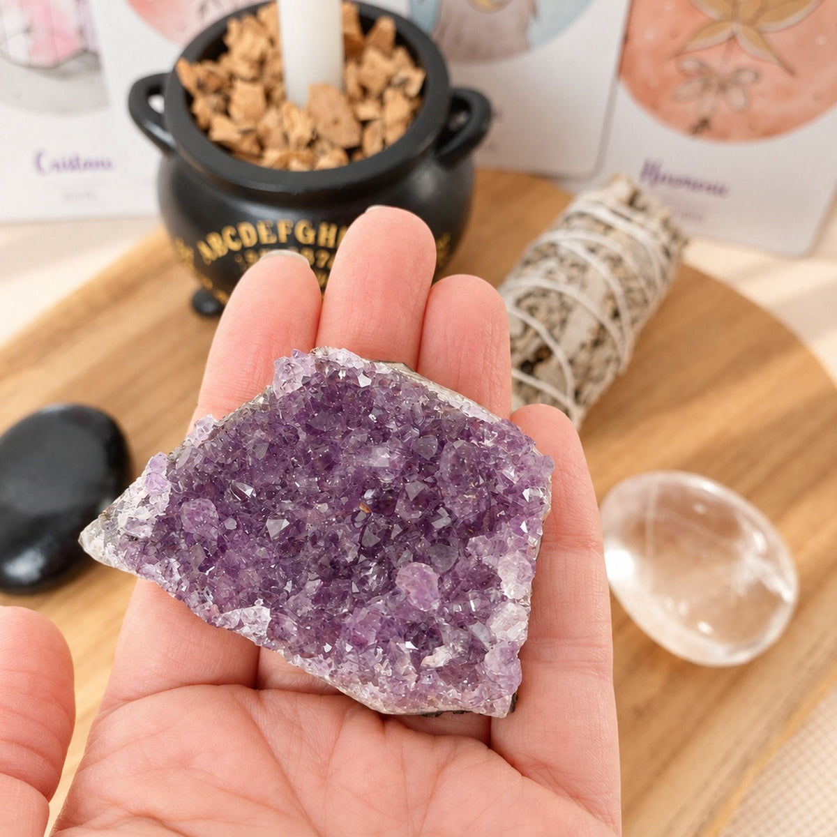 amethyste coffret rituel lune