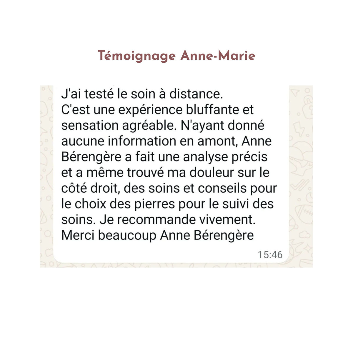 Soin énergétique