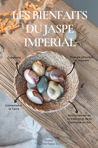 Jaspe polychrome roulée