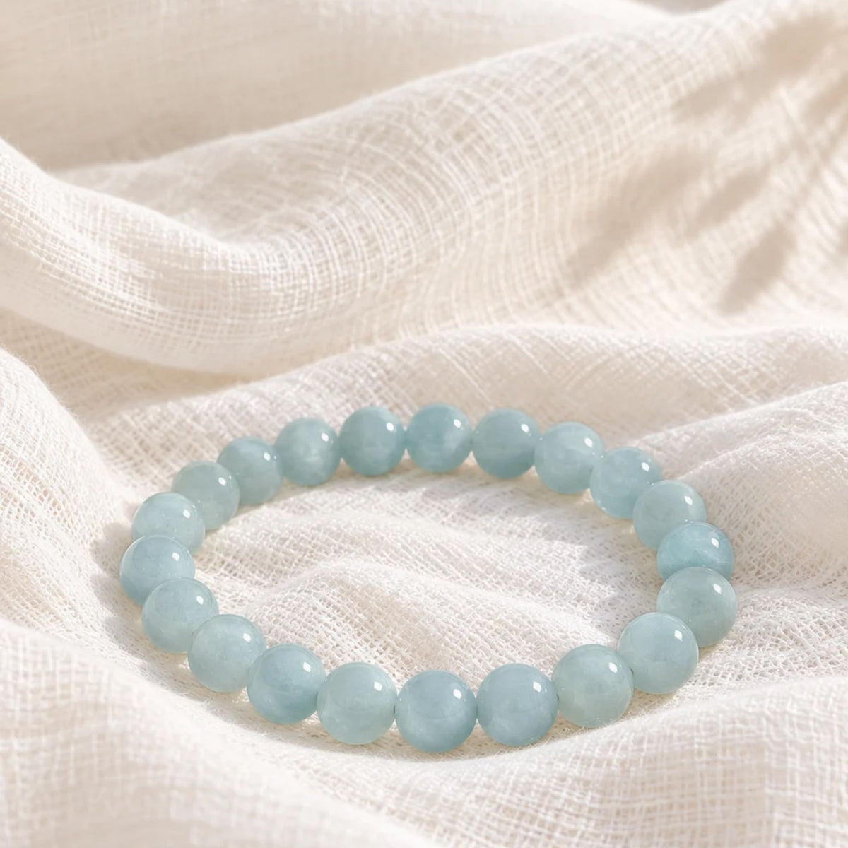 Bracelet aigue-marine