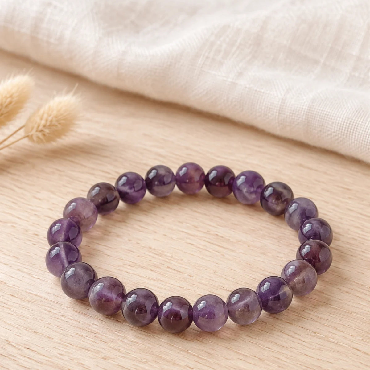 bracelet améthyste brésil