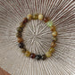 Bracelet grenat vert