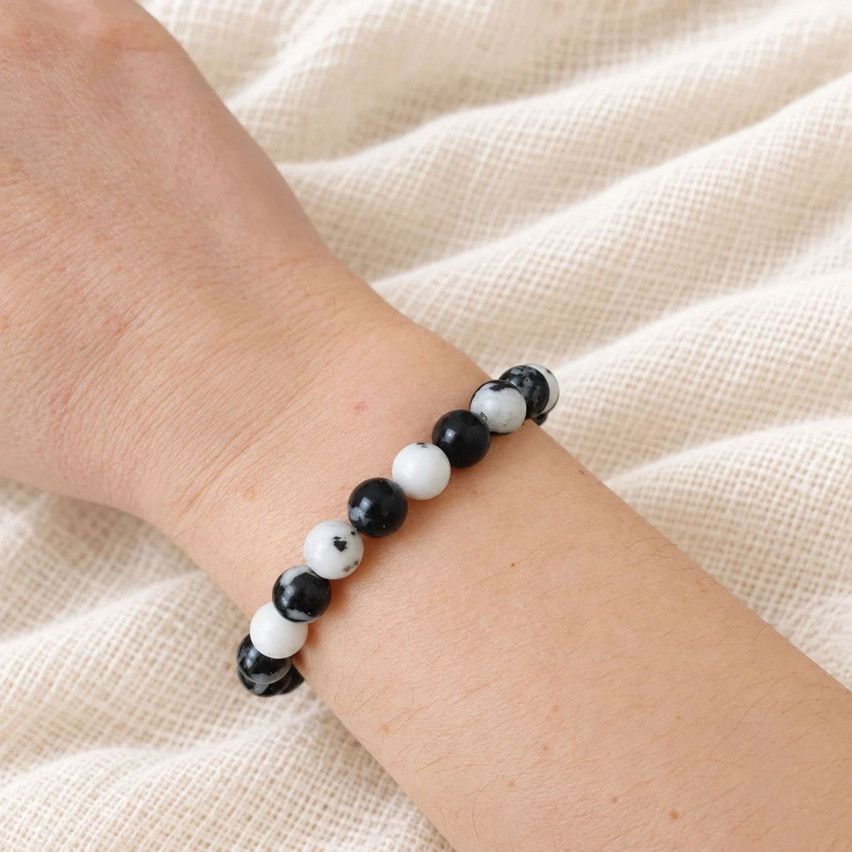 bracelet jaspe zebre zoom