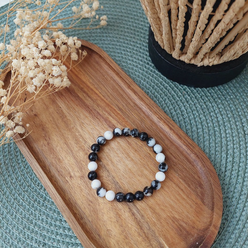 Bracelet Jaspe zèbre