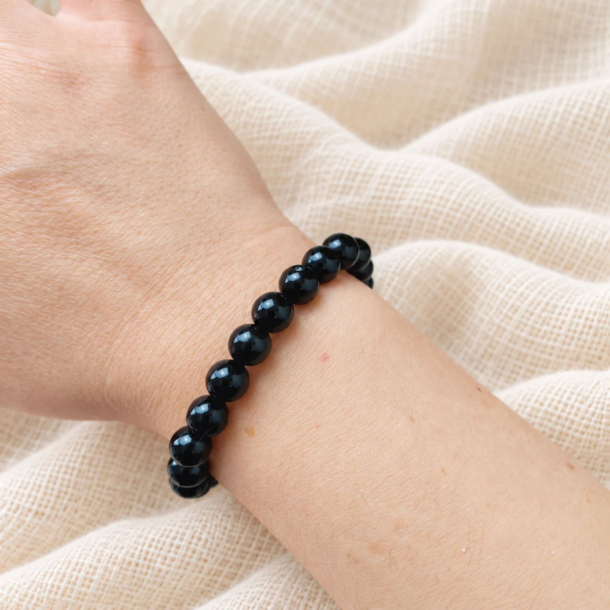 bracelet onyx poignet