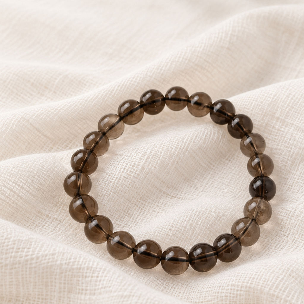 bracelet quartz fumé