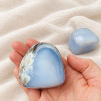 Calcédoine bleue