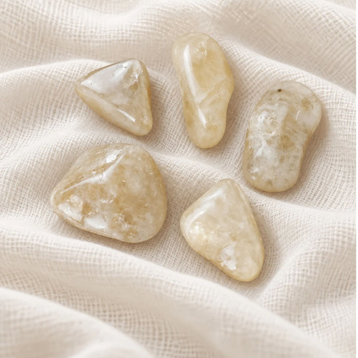 Citrine naturelle roulée