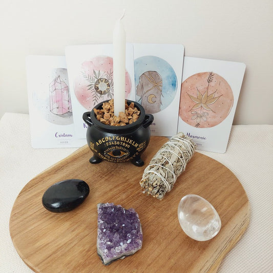 Coffret Lithothérapie- Rituel de lune