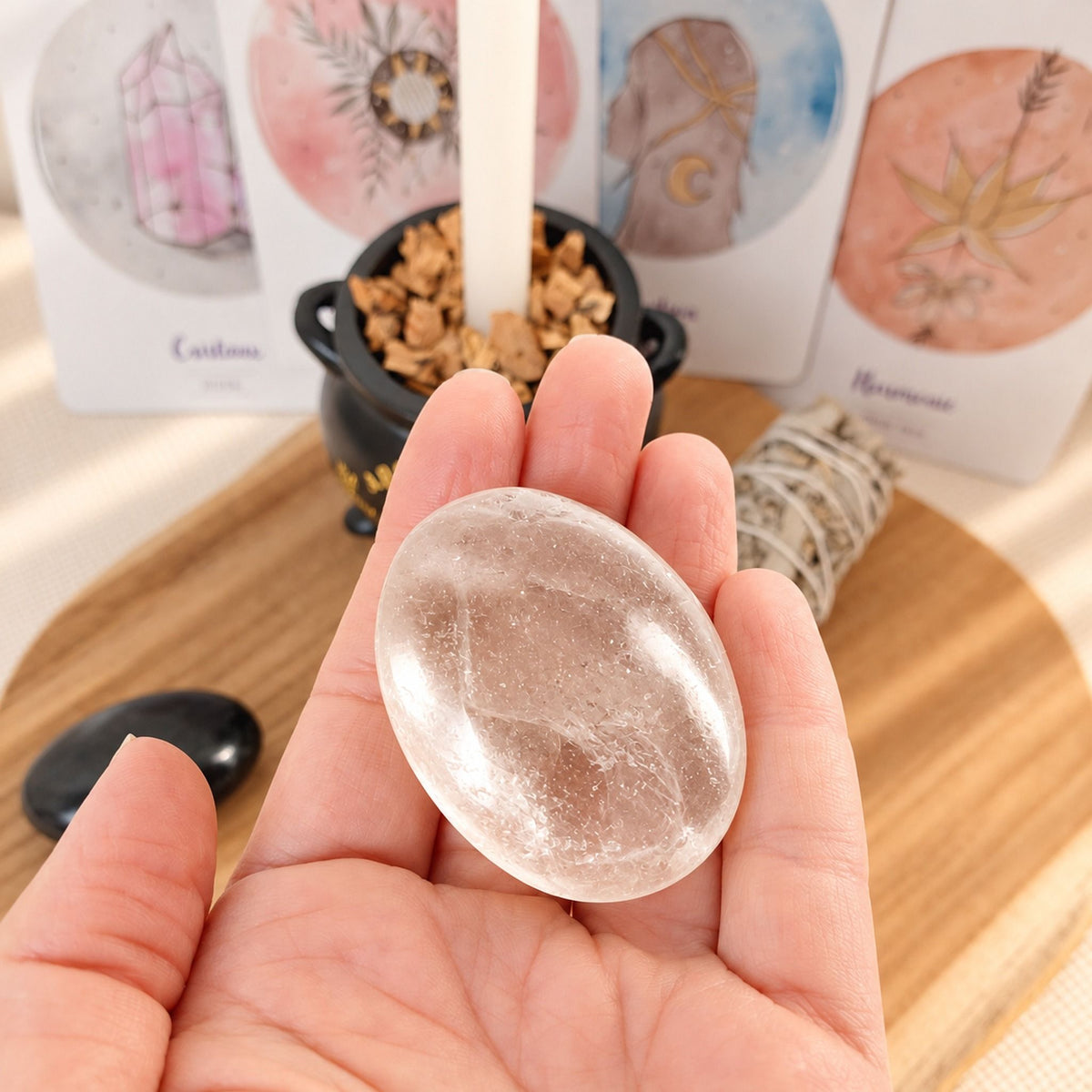 cristal coffret rituel lune