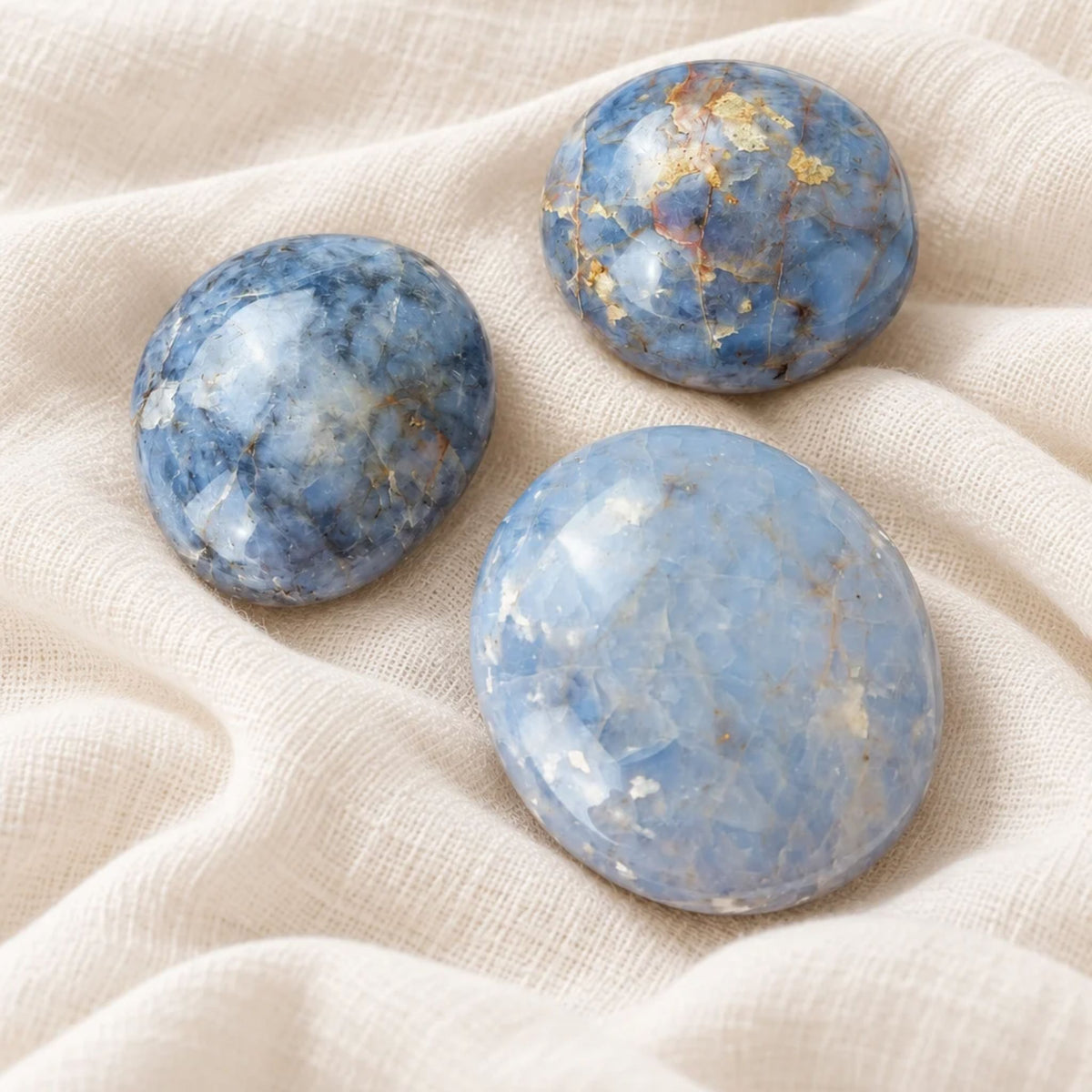Galet Opale Bleu