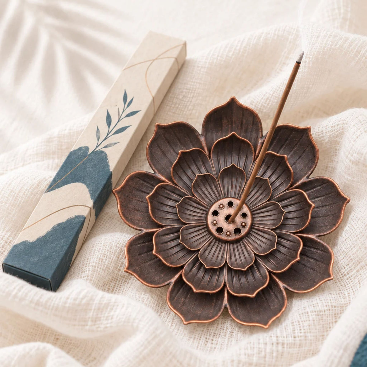 Porte-encens Fleur de Lotus