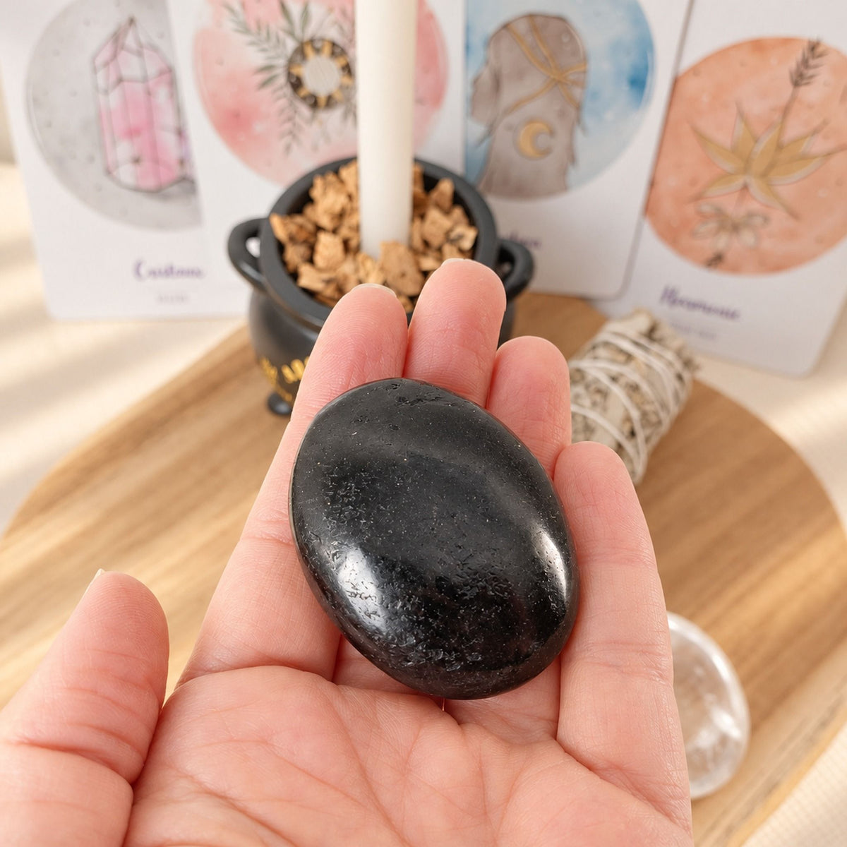 tourmaline coffret rituel lune